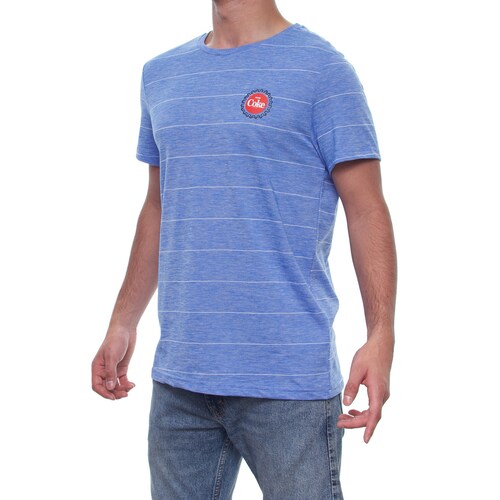Playera Regular Fit Diseño Coca Cola para Hombre