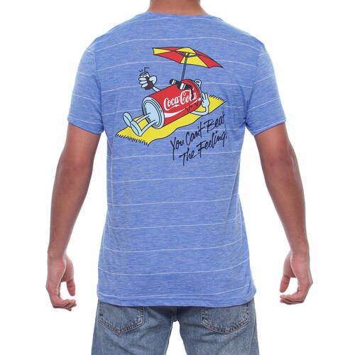 Playera Regular Fit Diseño Coca Cola para Hombre