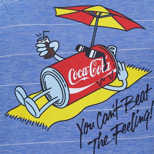 Playera Regular Fit Diseño Coca Cola para Hombre