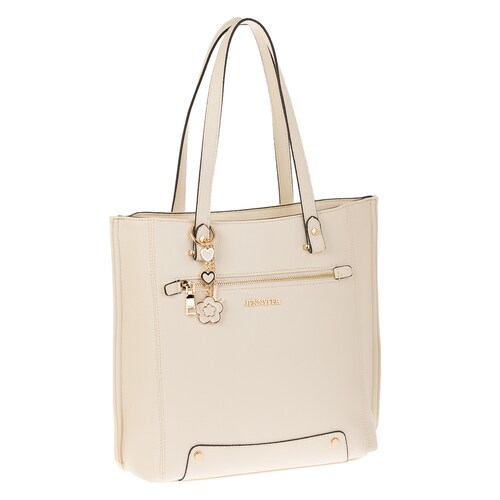 Bolso Tote Jennyfer Marfil  para Mujer