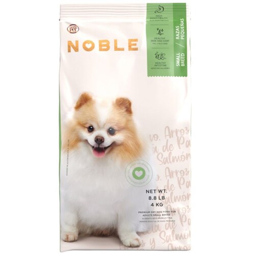 Alimento Seco Noble Adulto Raza Pequeña 4Kg Grandpet