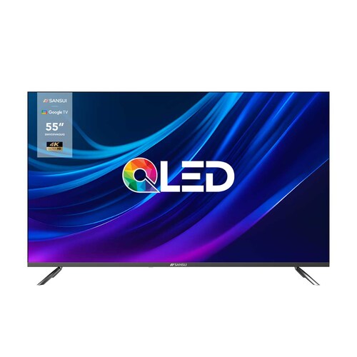 Pantalla Sansui 55 Pulgadas Qled 4K Google Tv Smx55Vaqug