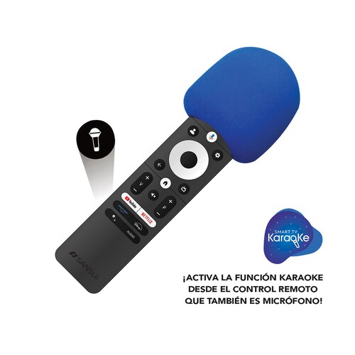 Pantalla Sansui 55 Pulgadas 4K Google Tv Smx55Vsug