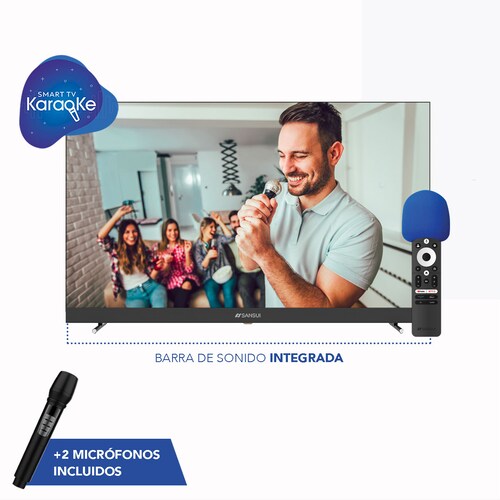 Pantalla Sansui 55 Pulgadas 4K Google Tv Smx55Vsug