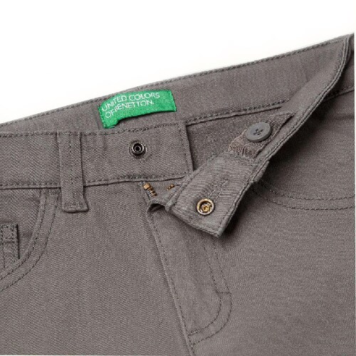 Pantalón Recto Slim Fit Benetton para Niño