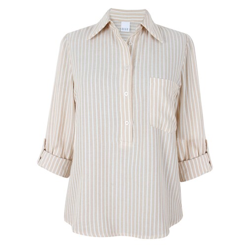 Blusa Camisera Media Aletilla Elle para Mujer