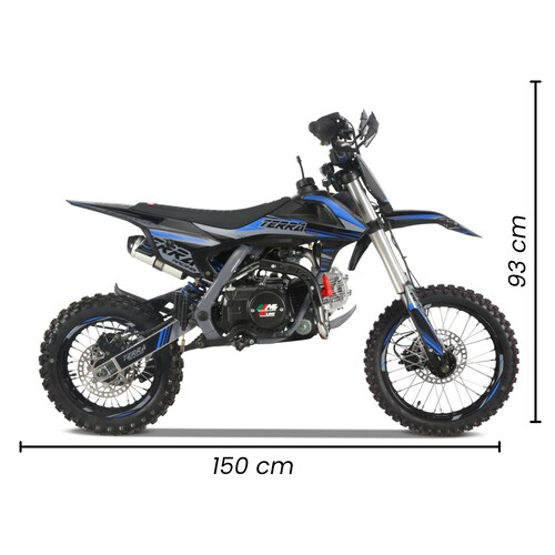 Motocicleta Mb Terra 110Cc Azul