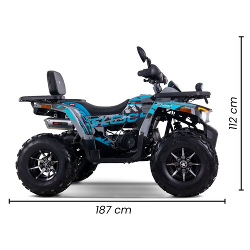 Cuatrimoto Mb Glock Gt Line 200Cc Azul 2025