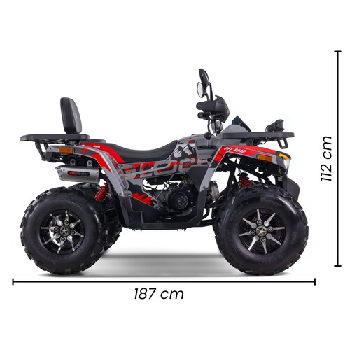 Cuatrimoto Glock Gt Line 200Cc Rojo 2025