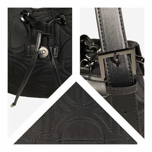 Bolso Backpack Cloe Negro para Mujer