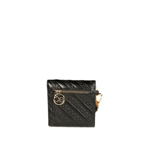 Billetera Flap Cloe Negro para Mujer