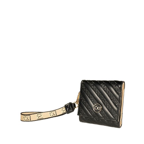 Billetera Flap Cloe Negro para Mujer