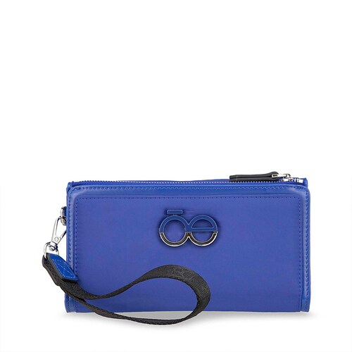 Billetera Flap Cloe Azul para Mujer
