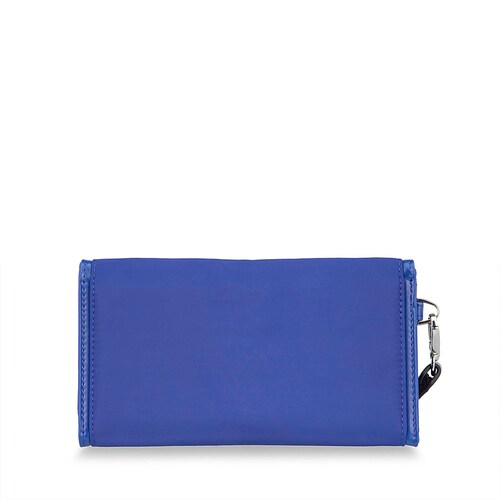 Billetera Flap Cloe Azul para Mujer
