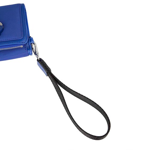 Billetera Flap Cloe Azul para Mujer