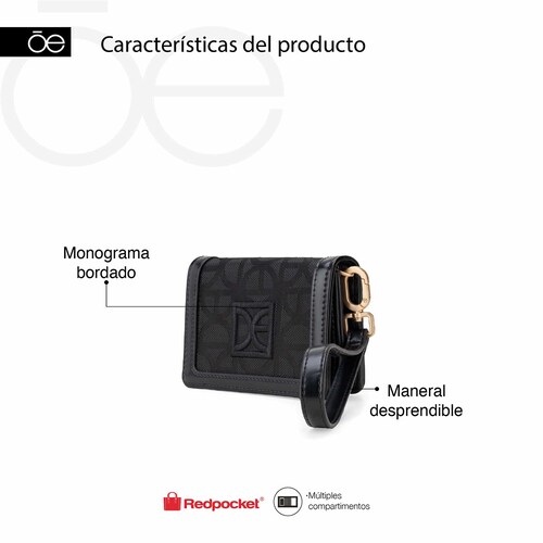 Billetera Flap Cloe Beige para Mujer