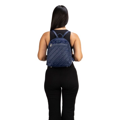 Bolso Backpack Cloe Azul para Mujer