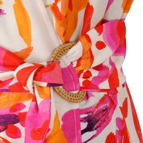Vestido Largo Floral Basel para Mujer
