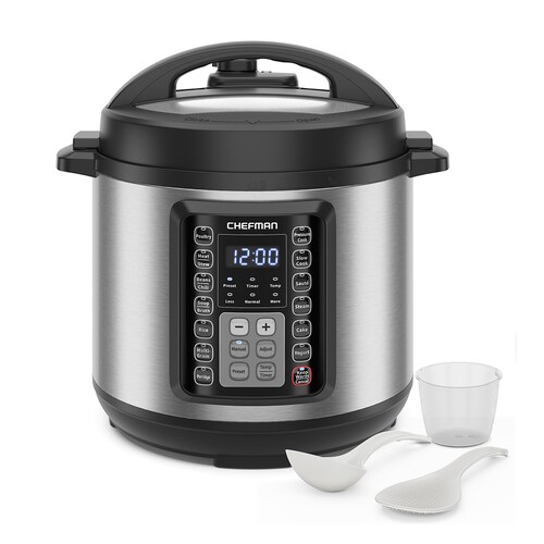 Olla Eléctrica de Presión Multifuncional Chefman