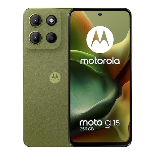 Celular Motorola G15 256Gb Color Verde R9 (Telcel)