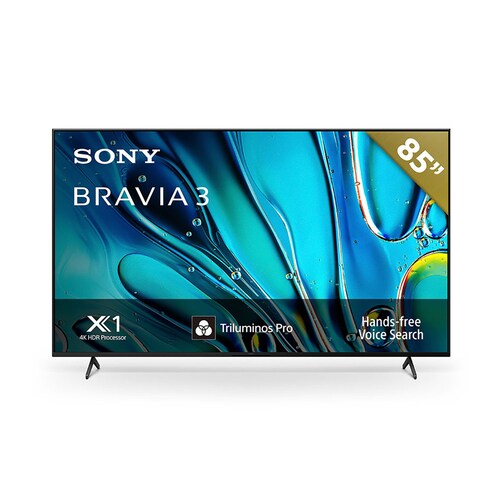 Pantalla Led Sony Bravia 3 85 Pulgadas 4K Hdr Google Tv K-85S30