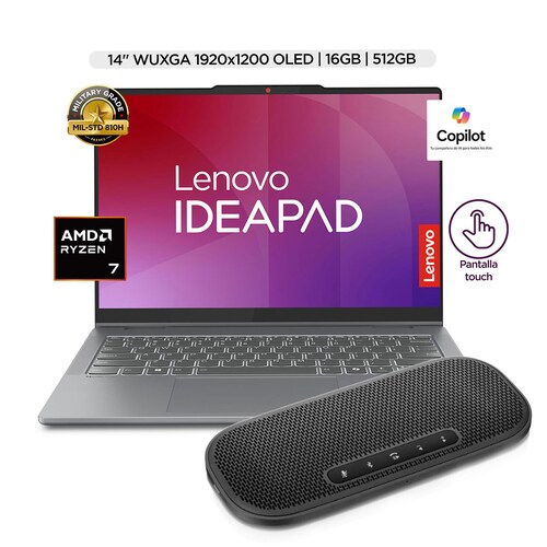 Laptop Touch Lenovo  Ideapad 5 14" Ryzen 7 16Gb Ram 512 Gb