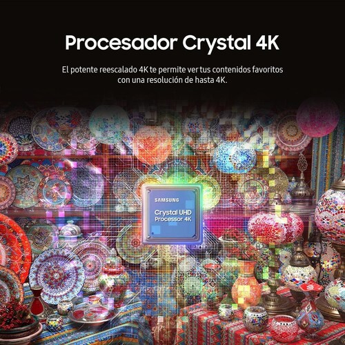 Pantalla Samsung 55 Pulgadas 4K Crystal Uhd Un55Du8000Fxzx