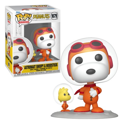 Funko Pop & Buddy: Peanuts - Snoopy Astronauta y Woodstock
