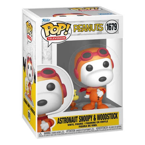 Funko Pop & Buddy: Peanuts - Snoopy Astronauta y Woodstock