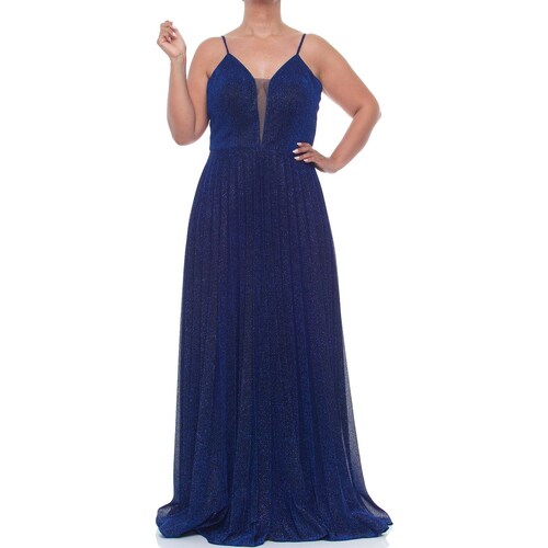 Only - Vestido largo para mujer Sanne SL Broderie Dress Wvn 15209022
