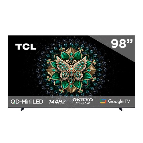 Pantalla Mini Led Tcl 98 Pulgadas 4K Google Tv 98Qm6K