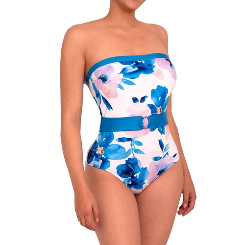 Set 2 Piezas Maillot y Salida de Playa Relax Beach para Mujer