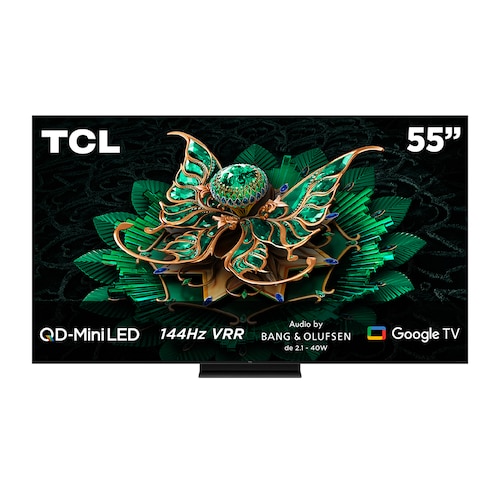 Pantalla Tcl Mini Led 55 Pulgadas 4K Google Tv 55Qm7K