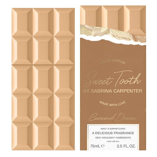 Eau de Parfum Sweet Tooth Caramel Dream By Sabrina Carpenter 75 Ml para Mujer
