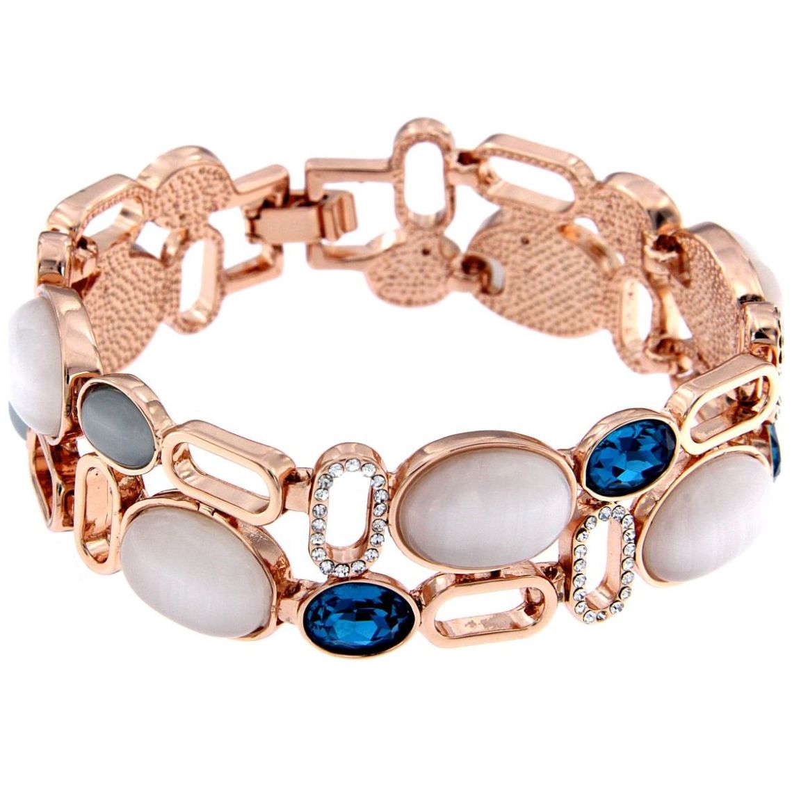 Pulsera con Piedras Rosa e Indicolite Camilla