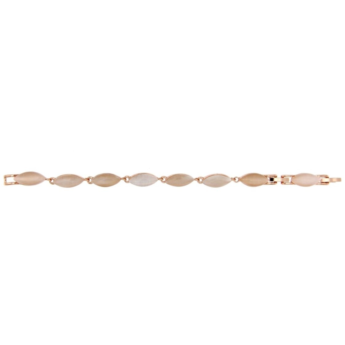 Pulsera Cadena Piedras Rosa Camilla