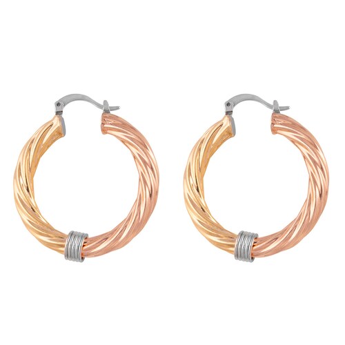 Arracadas Oro Florentino 3Mm Unlimited By Oro Boleado