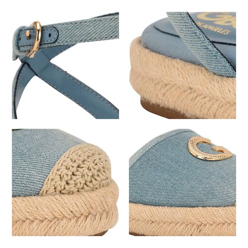 Sandalia con Plataforma G By Guess Aplicación Accesorio para Mujer