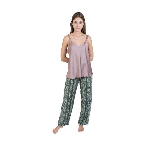 Conjunto Pijama Lifestyler Tirantes Y Pantalón para Mujer