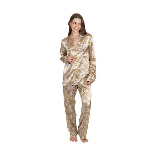 Conjunto Pijama Lifestyler Camisera Y Pantalón para Mujer