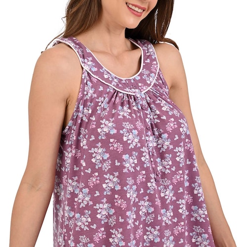 Camisón Pijama Isotoner Sin Mangas  para Mujer