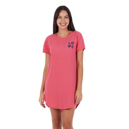 Camisón Pijama Skiny Manga Corta Love para Mujer