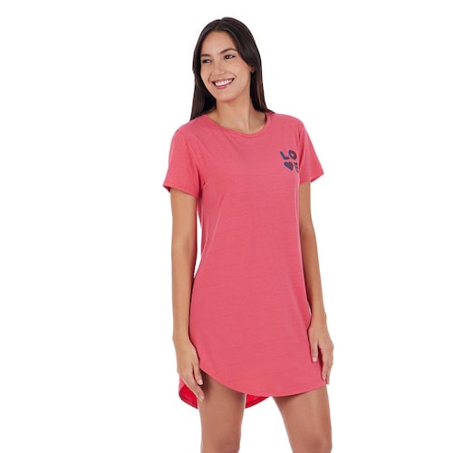Camisón Pijama Skiny Manga Corta Love para Mujer