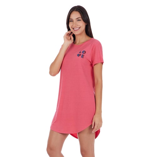Camisón Pijama Skiny Manga Corta Love para Mujer