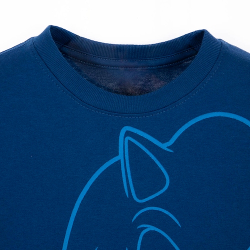 Playera Sonic Manga Corta para Niño