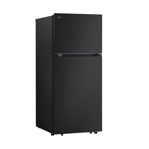 Refrigerador Lg Congelador Superior 18P Vt50Bep Negro Mate