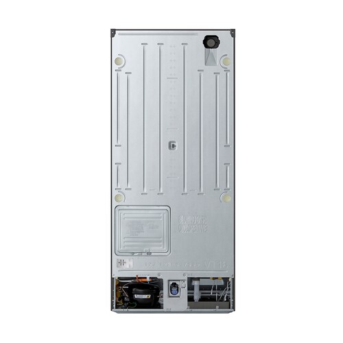 Refrigerador Lg Congelador Superior 18P Vt50Bep Negro Mate