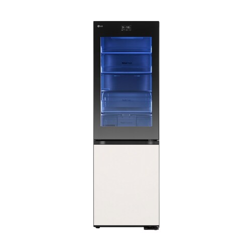 Refrigerador Lg Bottom Freezer 12P Gb35Bvb Beige