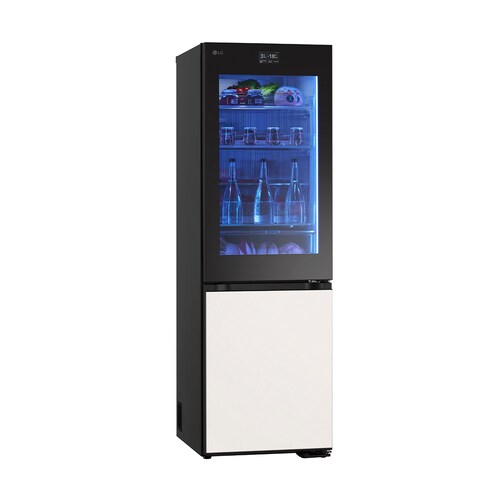 Refrigerador Lg Bottom Freezer 12P Gb35Bvb Beige