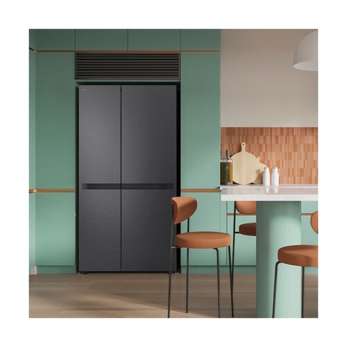 Refrigerador Lg Dúplex 23P Vs23Bep Negro Mate